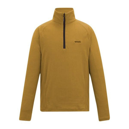 Wood Brown - Front - Regatta Great Outdoors Mens Montes Funnel Neck Fleece Jumper