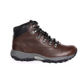 Front - Regatta Great Outdoors Mens Bainsford Waterproof Leather Hiking Boots