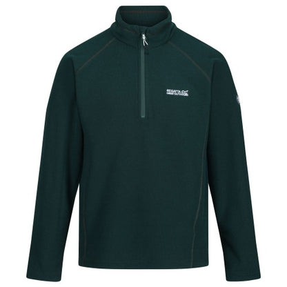 Front - Regatta Great Outdoors Mens Kenger Half Zip Honeycomb Fleece