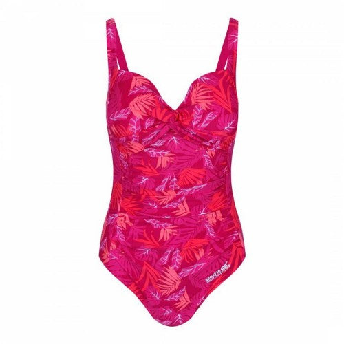 Front - Regatta Womens/Ladies Sakari Swimming Costume