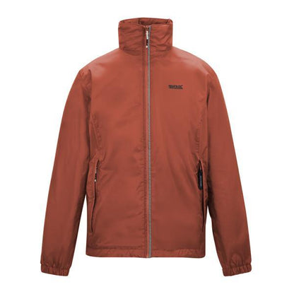 Brick - Front - Regatta Mens Lyle IV Waterproof Hooded Jacket
