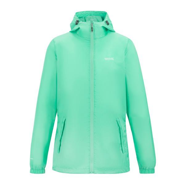 Ice Green - Front - Regatta Womens-Ladies Pack It III Waterproof Jacket