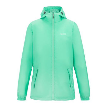 Ice Green - Front - Regatta Womens-Ladies Pack It III Waterproof Jacket