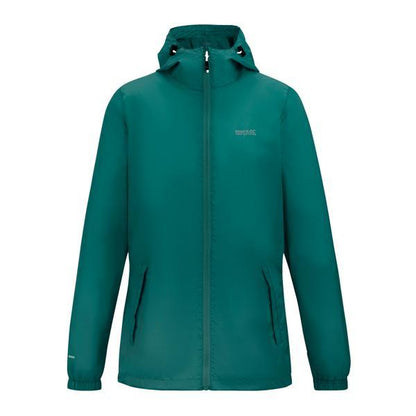 Mediterranean Green - Front - Regatta Womens-Ladies Pack It III Waterproof Jacket