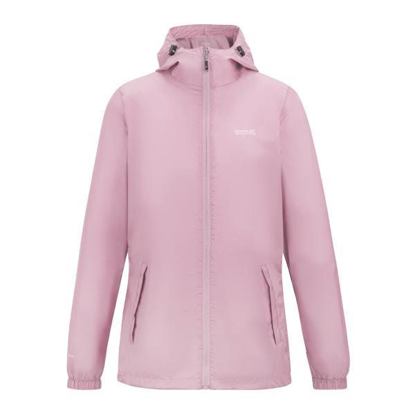 Powder Lilac - Front - Regatta Womens-Ladies Pack It III Waterproof Jacket