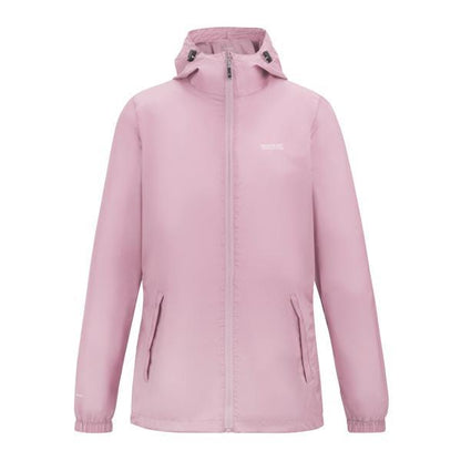 Powder Lilac - Front - Regatta Womens-Ladies Pack It III Waterproof Jacket