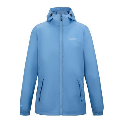 Washed Denim - Front - Regatta Womens-Ladies Pack It III Waterproof Jacket