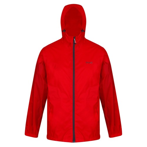 Front - Regatta Mens Pack It III Waterproof Jacket