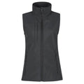 Front - Regatta Womens/Ladies Octagon II Softshell 3 Layer Body Warmer