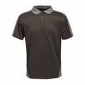Front - Regatta Professional Mens Contrast Coolweave Polo Shirt