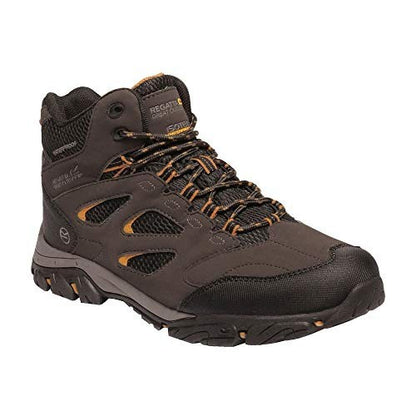 Front - Regatta Mens Holcombe IEP Mid Hiking Boots