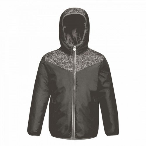 Front - Regatta Professional Childrens/Kids Reflector Hooded Jacket