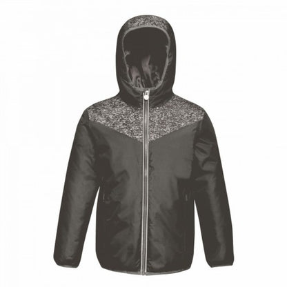 Front - Regatta Professional Childrens/Kids Reflector Hooded Jacket