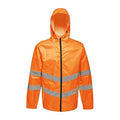 Front - Regatta Professional Unisex Adult Hi-Vis Packaway Reflective Jacket