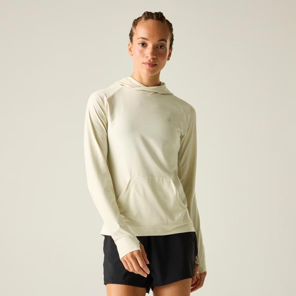 Almond Milk - Front - Dare 2B Womens-Ladies The Laura Whitmore Edit Sprint City Lightweight Hoodie