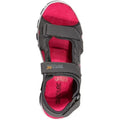 Granite-Dark Cerise - Pack Shot - Regatta Womens-Ladies Holcombe Vent Sandals