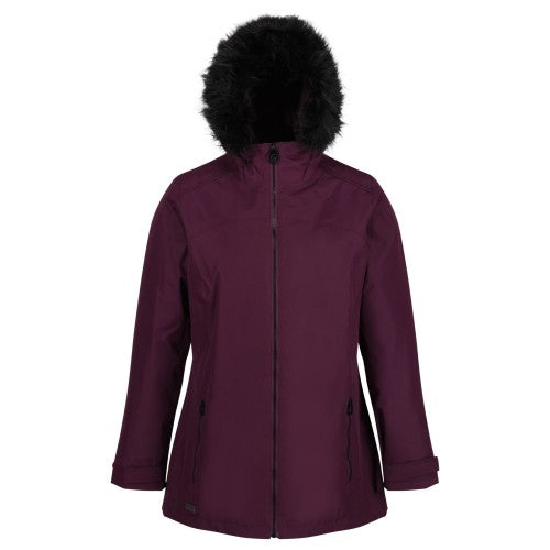 Front - Regatta Womens/Ladies Myla Waterproof Insulated Jacket