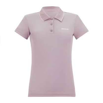 Powder Lilac - Front - Regatta Womens-Ladies Maverick V Polo Shirt