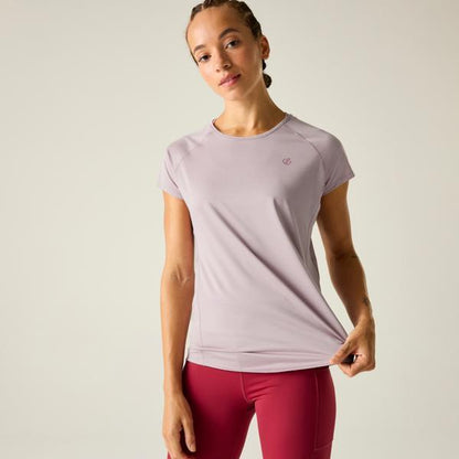 Mauve Shadow - Front - Dare 2B Womens-Ladies Corral T-Shirt