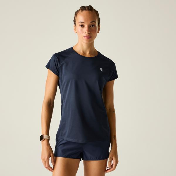 Navy - Front - Dare 2B Womens-Ladies Corral T-Shirt
