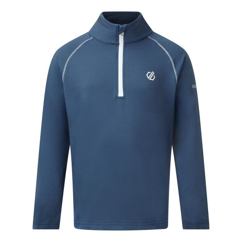 Gold - Front - Dare 2B Childrens-Kids Consist II Thermal Top