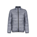 Front - Regatta Mens Firedown Marl Padded Jacket