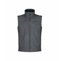 Front - Regatta Professional Mens Marl Softshell Body Warmer