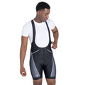 Front - Dare 2B Mens Ecliptic Bib Shorts