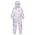 Front - Regatta Childrens/Kids Pobble Peppa Pig Polka Dot Waterproof Puddle Suit