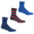 Front - Regatta Childrens/Kids Outdoor Boot Socks Set (Pack of 3)