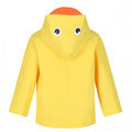 Yellow - Side - Regatta Childrens-Kids Duck Waterproof Jacket