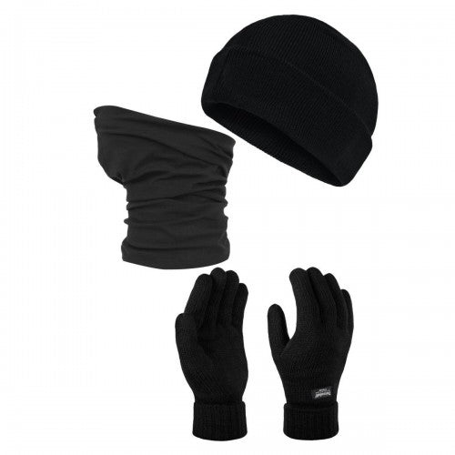 Front - Regatta Professional Mens Hat And Gloves Set
