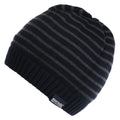 Front - Regatta Childrens/Kids Tarley Fleece Lined Stripe Beanie