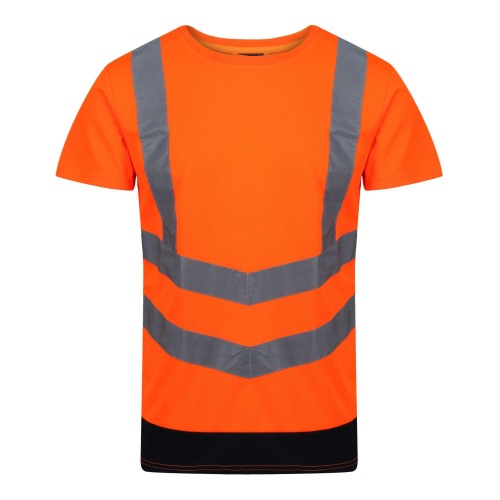 Front - Regatta Professional Mens High-Vis Short-Sleeved T-Shirt
