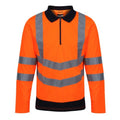 Front - Regatta Mens Hi-Vis Polo Shirt