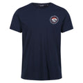 Front - Regatta Mens Cline VI Sunset Cotton T-Shirt