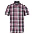 Front - Regatta Mens Ryker Checked Short-Sleeved Shirt