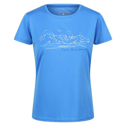 Front - Regatta Womens/Ladies Fingal VI Mountain T-Shirt