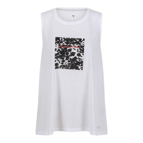 Front - Regatta Womens/Ladies Freedale Motif Tank Top