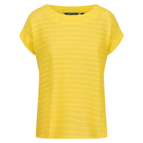 Front - Regatta Womens/Ladies Adine Stripe T-Shirt