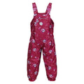 Front - Regatta Childrens/Kids Wonder Peppa Pig Unicorn Waterproof Dungarees
