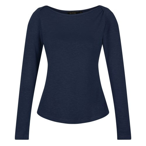 Front - Regatta Womens/Ladies Lakeisha Long-Sleeved T-Shirt
