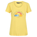 Front - Regatta Womens/Ladies Filandra VI Sunset T-Shirt