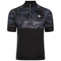 Front - Dare 2B Mens Stay The Course II Downshift Print Cycling Jersey