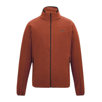 Brick - Front - Regatta Mens Hadfield Full Zip Fleece Jacket