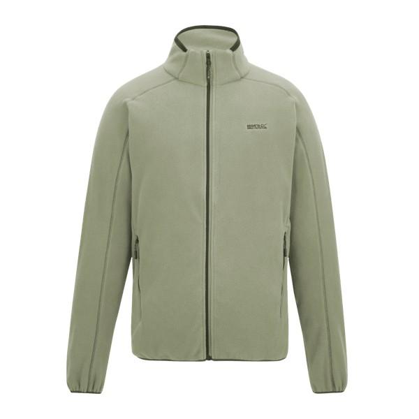 Light Sage - Front - Regatta Mens Hadfield Full Zip Fleece Jacket