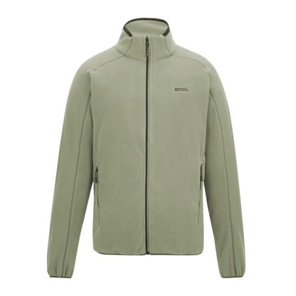 Light Sage - Front - Regatta Mens Hadfield Full Zip Fleece Jacket