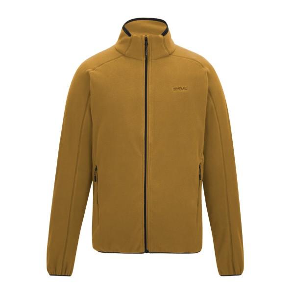 Wood Brown - Front - Regatta Mens Hadfield Full Zip Fleece Jacket