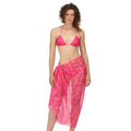 Front - Regatta Womens/Ladies Shalya Palm Print Sarong