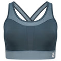 Front - Dare 2B Womens/Ladies Mantra Contrast Recycled Sports Bra